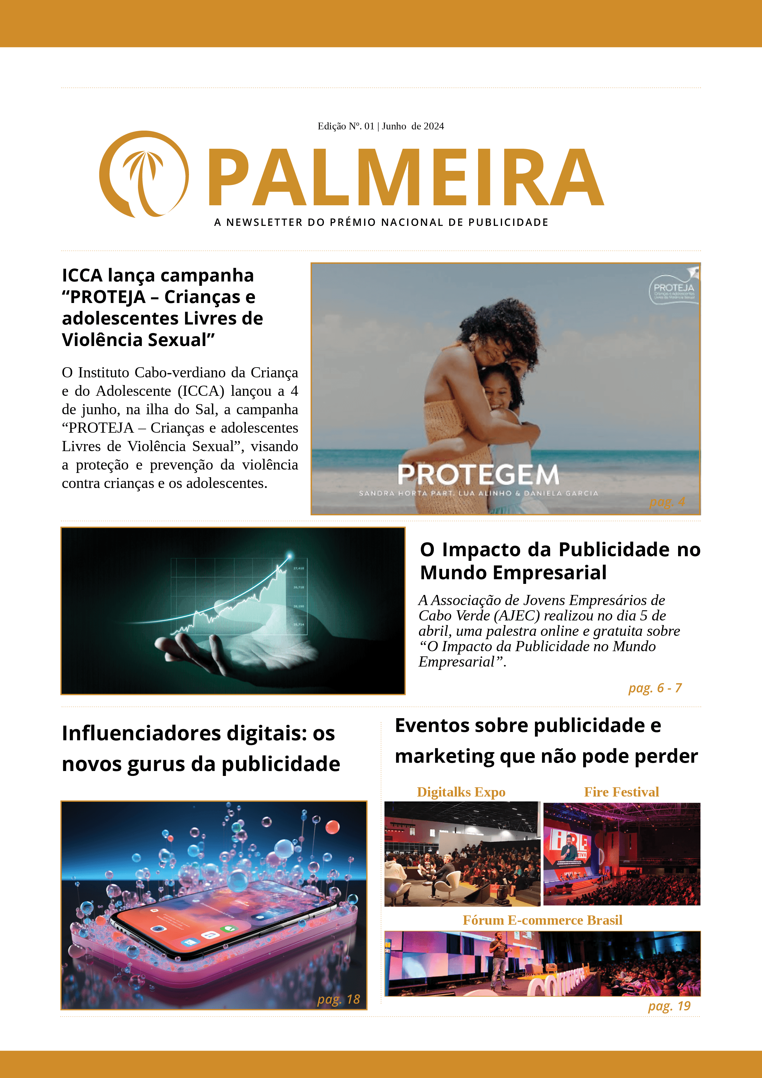 Newsletter Palmeira Edição 01